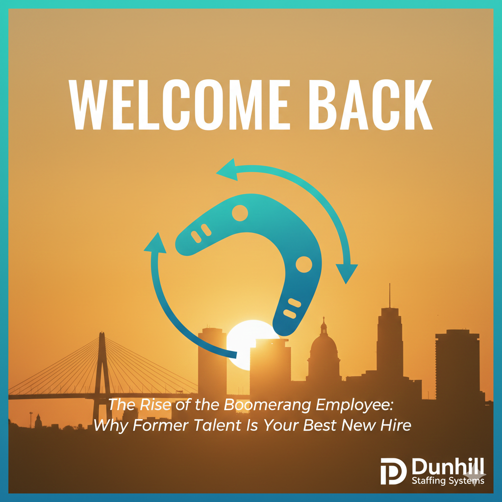 A good strategy but in case this doesn't work, the team at Dunhill Staffing Systems is ready to assist.