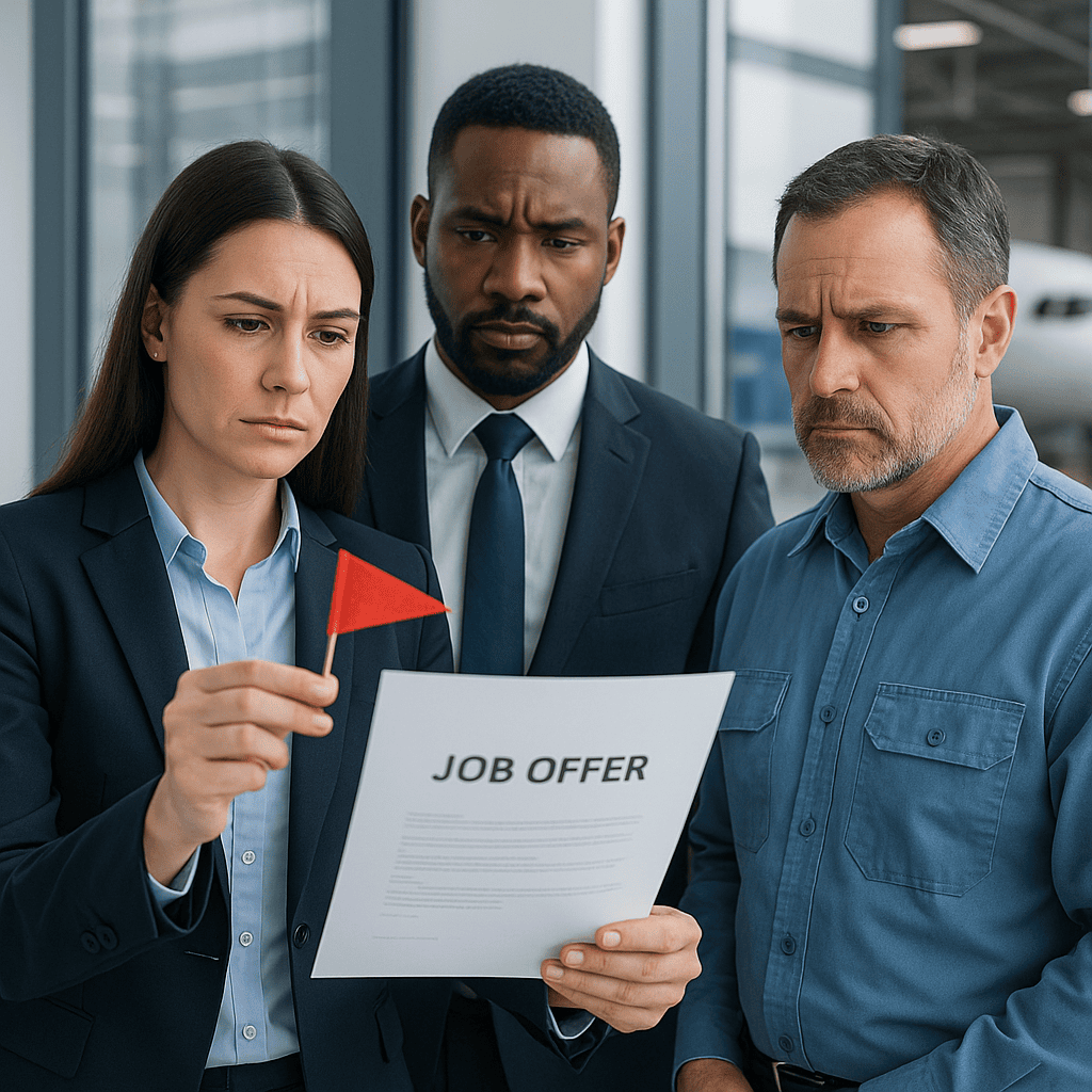 Red Flags to Watch for When Evaluating a Perm Job Offer